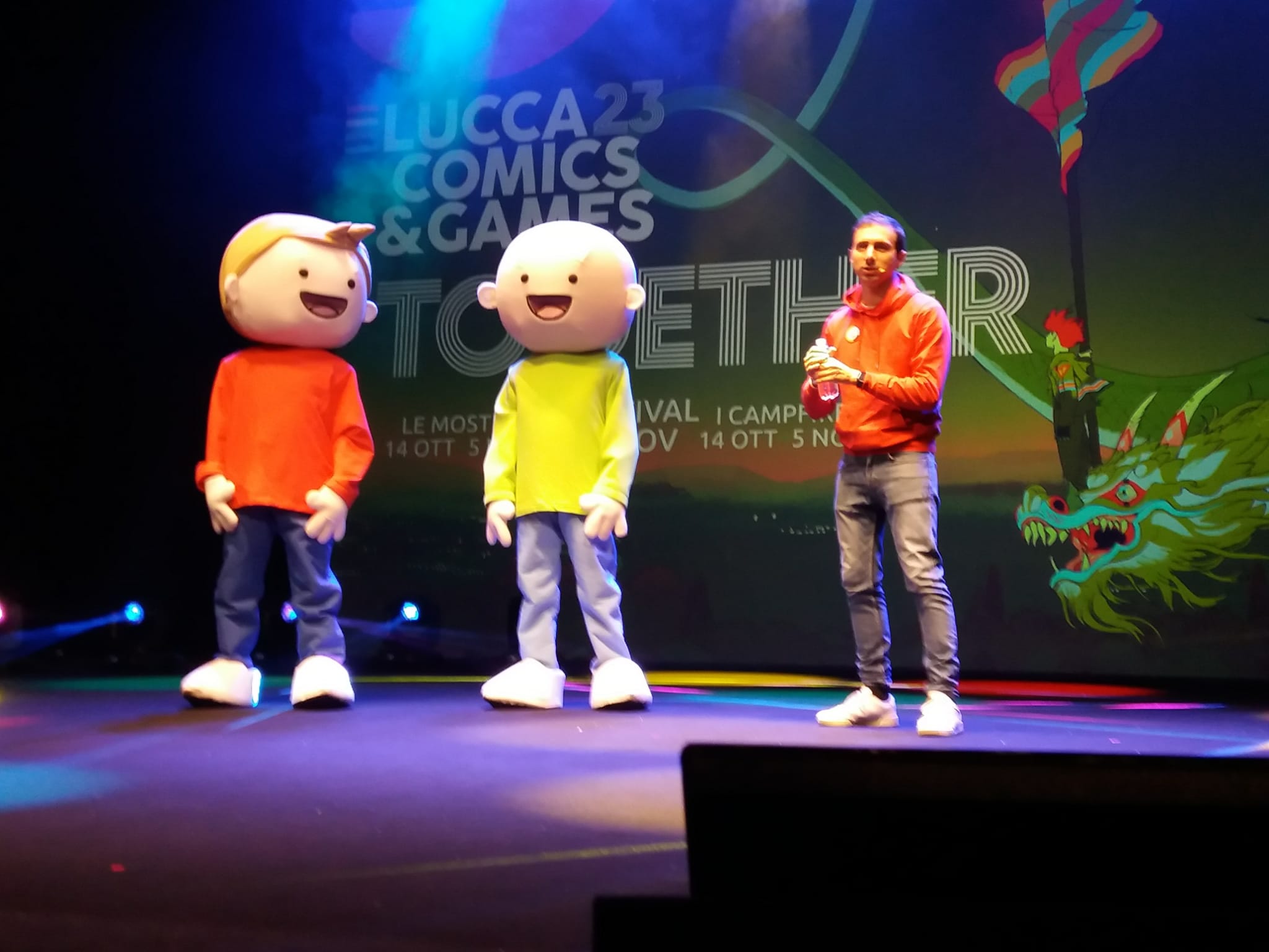 Successo al teatro del Giglio per l'incontro con Pera Toons