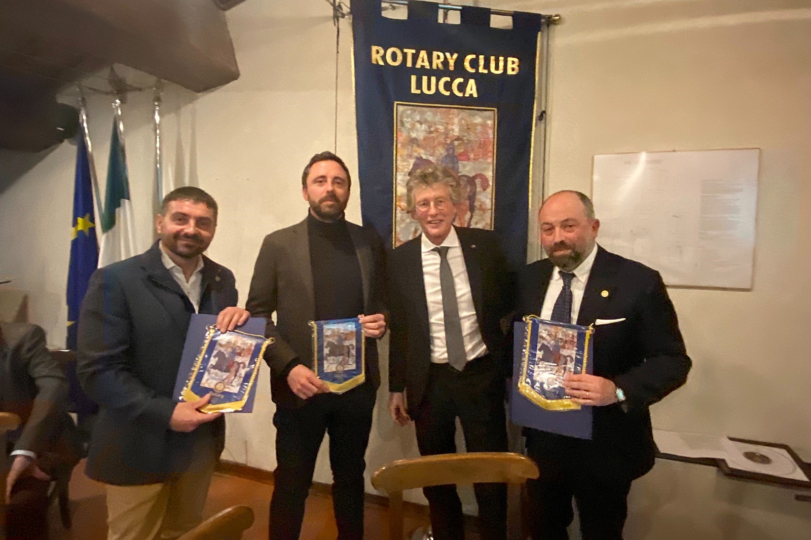 O Rotary Club Lucca premia duas excelências esportivas de Lucca