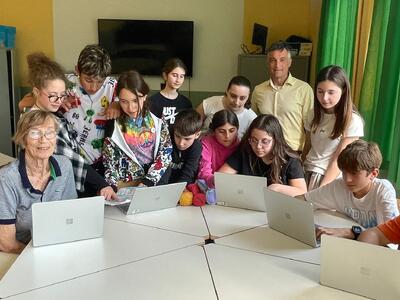 San Vito, successo per il primo corso di giornalismo nella scuola media Chelini