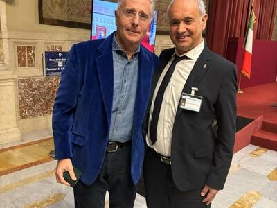 Menzione d&#039;onore a Stefano Gori, inserito a palazzo Montecitorio fra le cento eccellenze italiane insieme a Paolo Bonolis