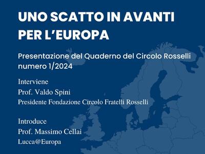 Elezioni europee e futuro UE, Lucca@Europa ne parla con Valdo Spini