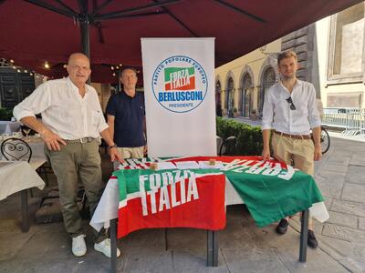 Forza Italia, nel vivo la campagna tesseramento in Lucchesia