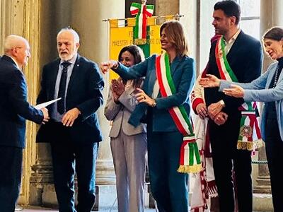 L&#039;assessore Granucci rappresenta il Comune di Lucca alla cerimonia delle Stelle al Merito del Lavoro