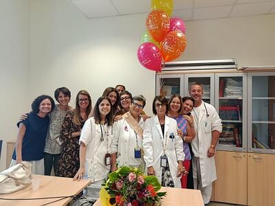 La dottoressa Franca Benucci, del reparto di neonatologia-pediatria dell’ospedale San Luca, è in pensione