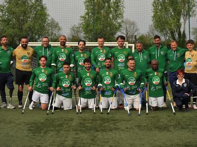 Lo Sporting Amp Football Club ad Ankara per la Amputee Football Champions League