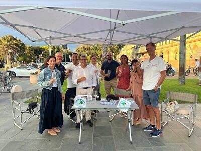 Primo gazebo nazionale per il nuovo partito Libertà è Democrazia