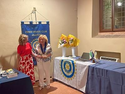Passaggio del Collare all’Inner Wheel Club di Lucca