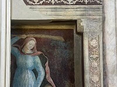 Scoperto in Lucchesia un affresco del &#039;misterioso&#039; Maestro del tondo Lathrop