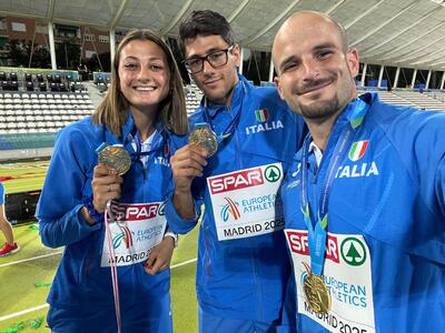 Atletica, anche tre atleti della Virtus fra i componenti dell&#039;Italia campione d&#039;Europa a squadre