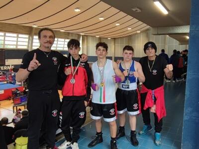 Pugilistica Lucchese: un oro e due argenti ai campionati italiani Schoolboy e Junior di Chianciano Terme 
