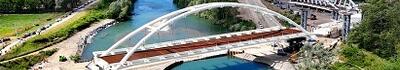 Nuovo ponte sul Serchio: concluso il varo della prima campata da 100 metri. Nei prossimi giorni il varo anche della seconda