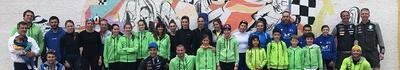 Il gemellaggio tra la nazionale femminile di biathlon e la Focolaccia