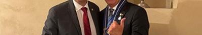 Passaggio di Consegne al Rotary Club Lucca Giacomo Puccini: il presidente Andrea Boni passa la campana ad Alessandro Pachetti