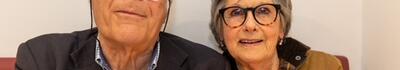 Luciano Luciani e Laura Di Simo, oltre 40 anni insieme: da oggi l'ex professore del Machiavelli collaborerà alla Gazzetta