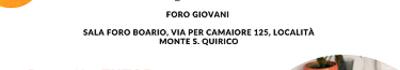 Lunedì 4 dicembre al Foro Giovani la presentazione del Progetto "Imparare ad Imparare - Camminiamo Insieme"