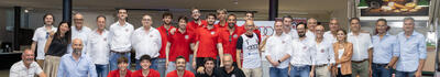 Audi Center Terigi per una sera diventa la... concessionaria del Basket Club Lucca: una festa per gli amici della pallacanestro lucchese