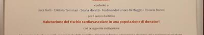 Riconoscimento nazionale per il centro trasfusionale di Lucca