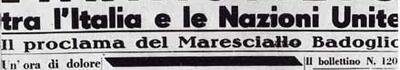 L’8 settembre 1943 e i tre marescialli