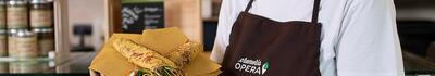 Alla Cremeria Opera non solo gelato: a pranzo insalate e crèpes salate (e dolci) appetitose e nutrienti