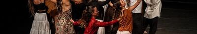I giovanissimi danzatori del progetto TRY generazione 3 protagonisti dello spettacolo SIMUL FINEM firmato da Marta Coronado