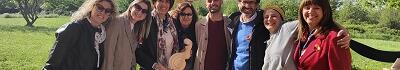Joelette & Jubilee 2025: ufficialmente partito il cammino solidale che unisce Altopascio a Roma in sedia a rotelle lungo la Via Francigena