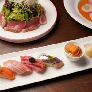 Sushi - Yellowtail Jalapeno - Tuna Sashimi Salad