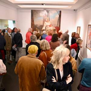 Inaugurazione mostra Lorenzetti - sala
